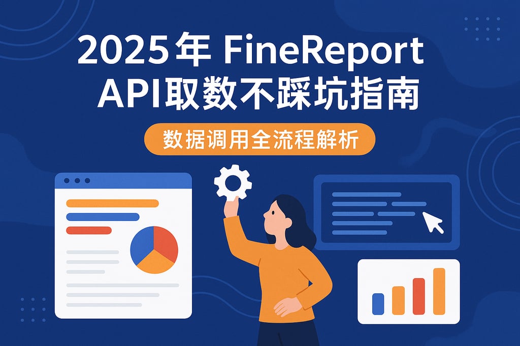 2025年finereport api取数不踩坑指南，收藏！数据调用全流程解析